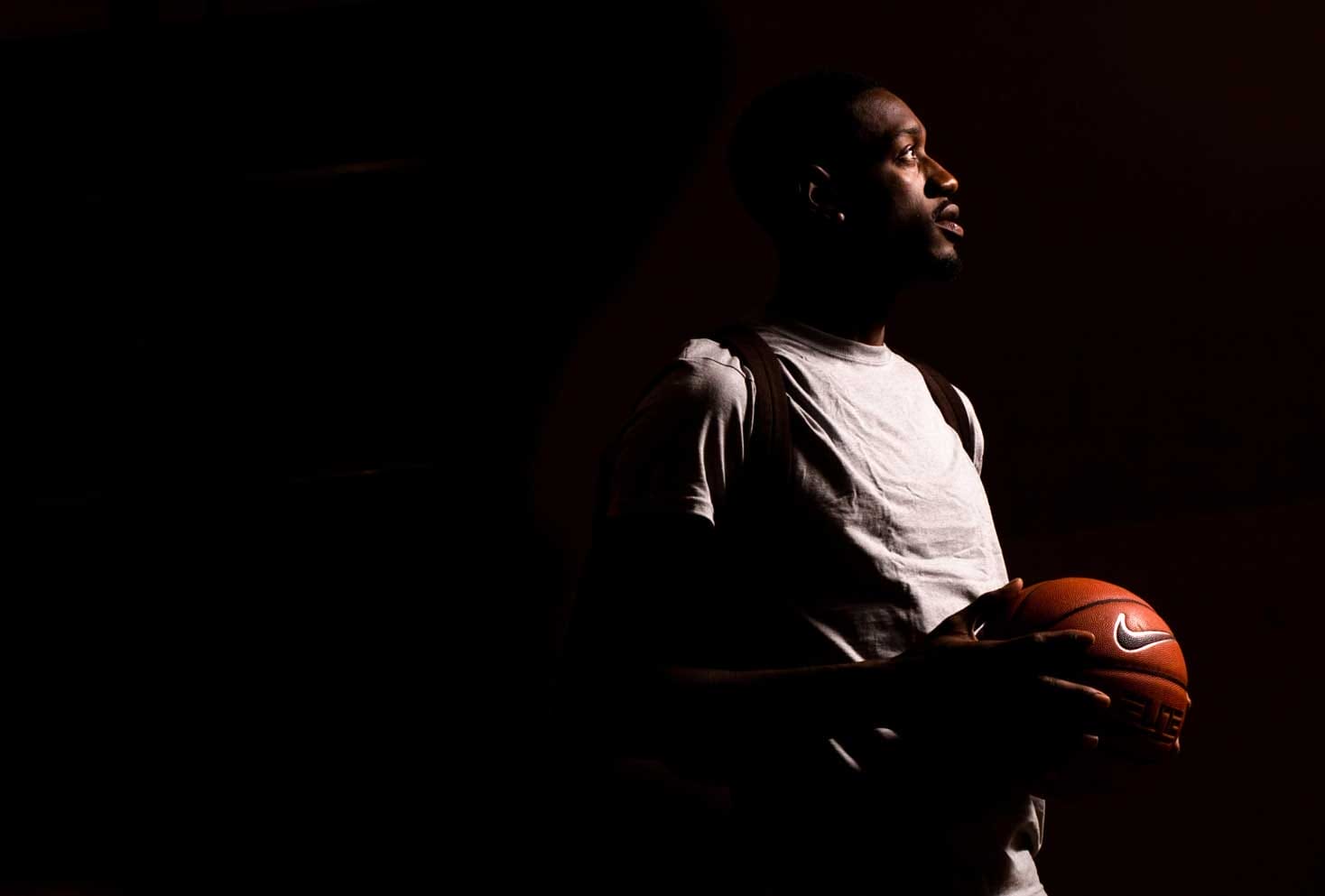 Larry Sanders back to school photoshoot.