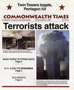 The Commonwealth Times. Sept. 13, 2001. og:image