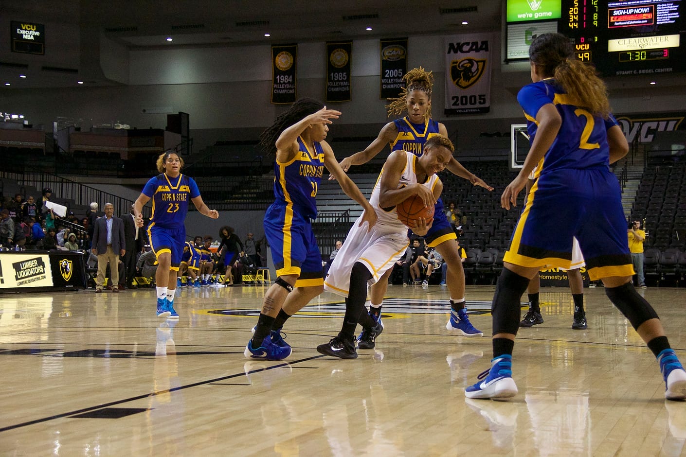 Women's basketball welcomes senior-standout transfer Mooriah Rowser in the wake of Adaeze Alaeze graduation in May. Photo by Julie Tripp.