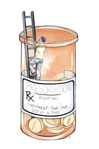 Lizzy Cox - opioids ct illustrationn