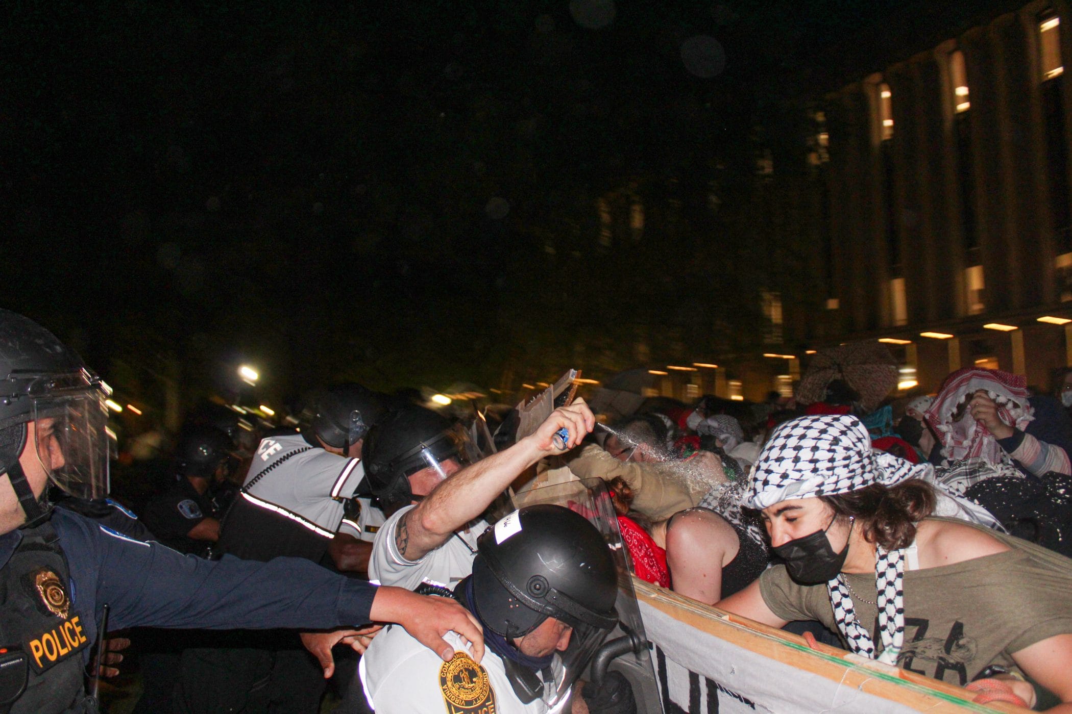 ‘Who do you serve?’: Police raze pro-Palestine encampment at VCU, students outraged 