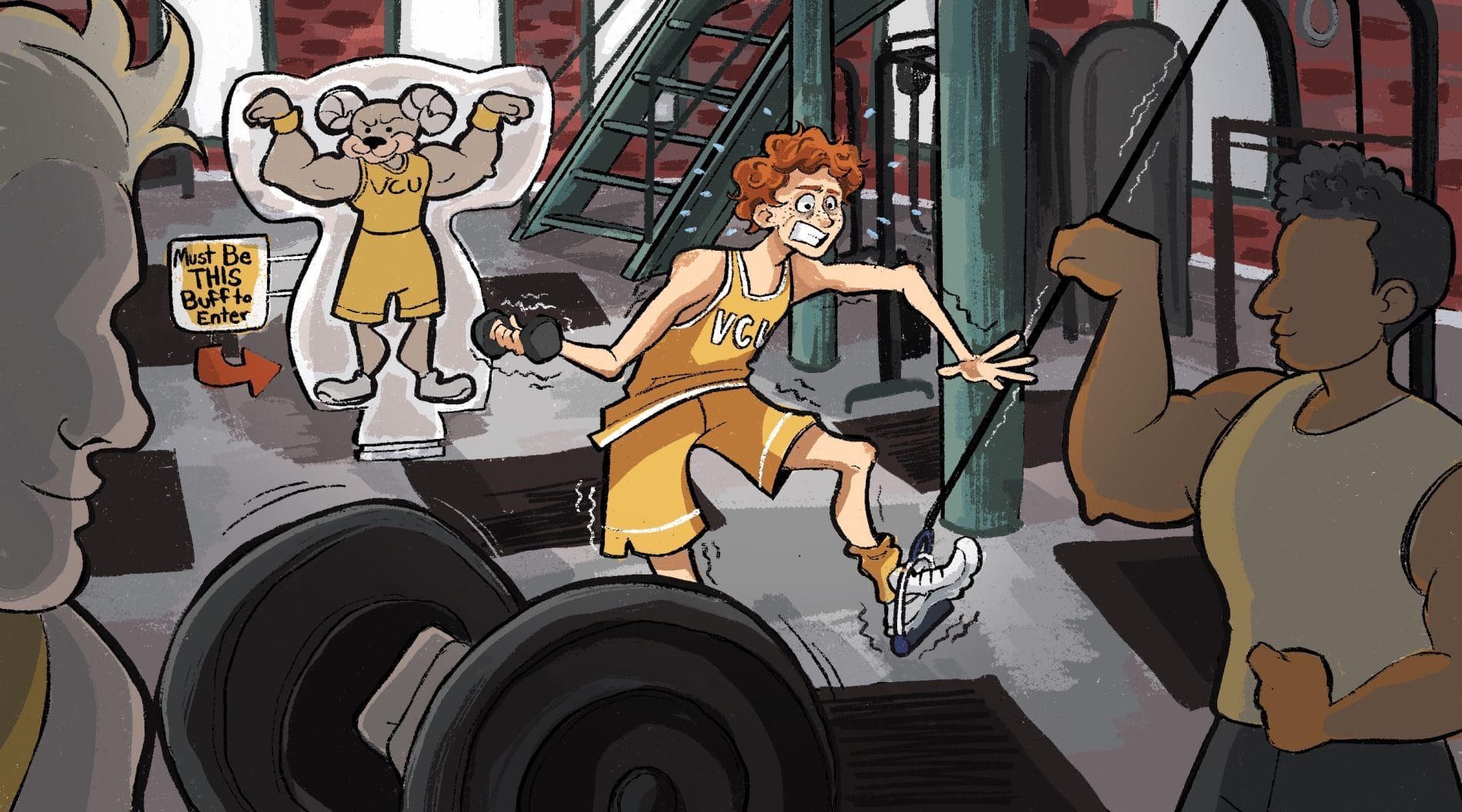 The gym hits back