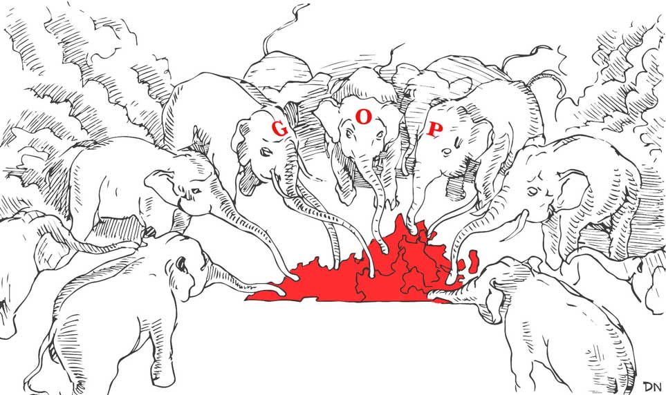 Gerrymandering Illustration